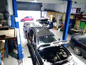 Automotive service in heart of City