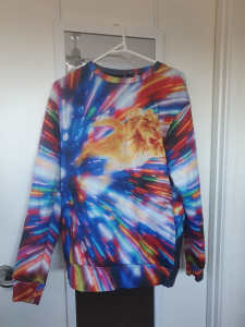 Extra Large Womens Cat Jumper