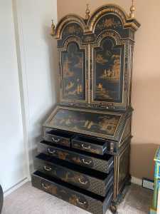 Antique Chinese Cupboard / Writing Desk