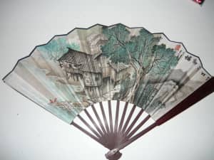 Chinese fan, in box, new