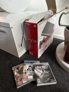 PS3 250GB with games
