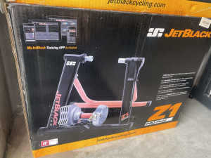 Jetblack Z1 bike trainer. 50% off. Brand new, un-opened