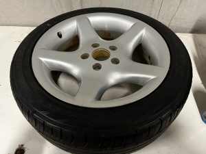 4x Holden HSV wheels VR Clubsport style with good tyres 235/45/17