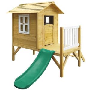 Lifespan kids Wallaby 2 Cubby House with Green Slide