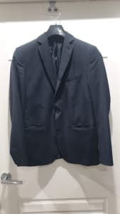Mens Suit Jacket - Size 36 - Navy