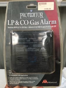 RV Caravan LP gas CO2 detector