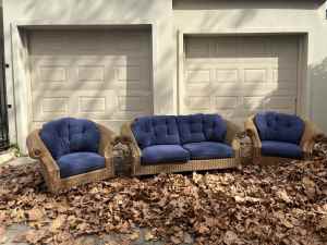 Outdoor or indoor couches/ armchairs. Selling as set or individual