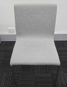 Dining chairs (Soft grey fabric)