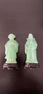 Vintage Faux Jade figurines