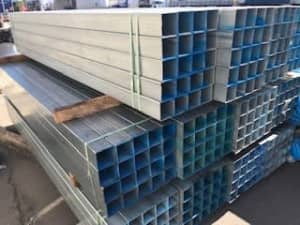 Hot Dipped Galvanised SHS Posts 75x75x3mm - 16 at 2.9m Wrapped
