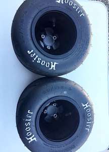 Pair Super Kart wheels / Tyres