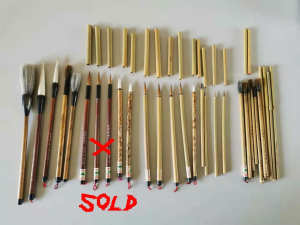 New Oil Watercolor Chinese Painting Art Brush Series From $2