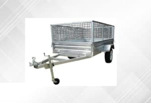 6X4 - TRAILER - 900MM CAGE