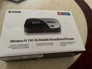 New D-Link Wireless N150 3G Mobile Broadband Router DIR-412