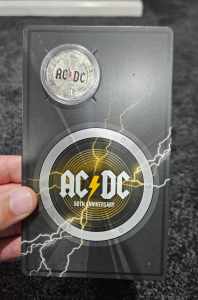 50th Anniversary of AC/DC Coin