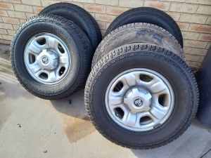 Holden Colorado Wheels and tyres