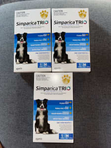Simparica Trio Chews Medium Dogs
