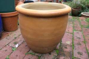 Large Stone pot - Vintage - Stored in garage and Never used