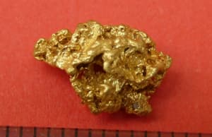 Australian Natural Gold Nugget 0.94 grams. High Purity. Very Clean.