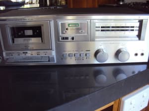 Vintage Sharp RT-30 Stereo Cassette Deck Player Recorder with APSS