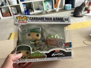 Cabbage man from avatar the last air bender funko pop