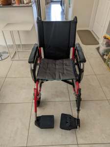 Wheel Chair Glide Series 2 foldable can be stored or boot of car.