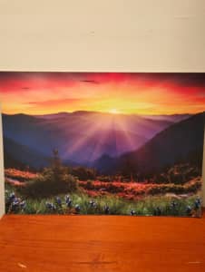 Mountain Sunrise Digital Photo Print