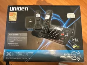 Uniden Cordless Phone plus 1 additional Handset