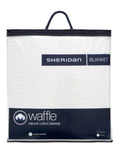 Sheridan Ultrasoft Cotton Waffle Blanket Queen/King