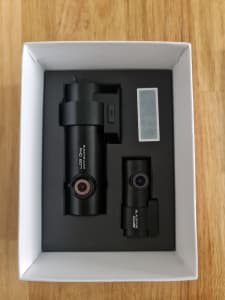 Blackvue Dashcam DR750G with front and rear cameras and wiring kit