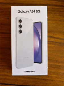 Samsung Galaxy A54 5G (8GB, 128GB, Awesome White) - BRAND NEW
