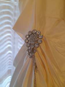 Beautiful 100%Silk Wedding Gown 