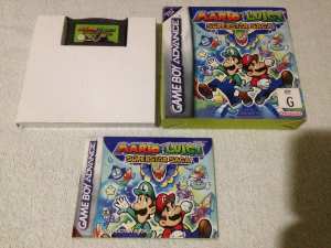 Mario and Luigi Superstar Saga GameBoy Advance PAL AUS