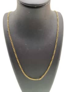 9ct Yellow Gold Necklace 3.37G