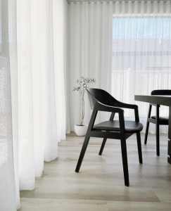 NEW Large Hardwood Scandi Dining Chairs