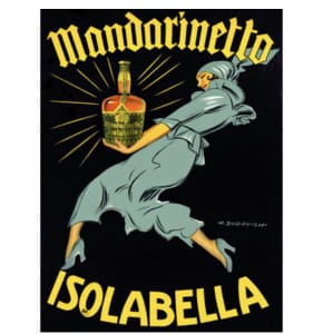 Vintage Mandarinetto Isolabella Canvas Wall Art RRP: $299