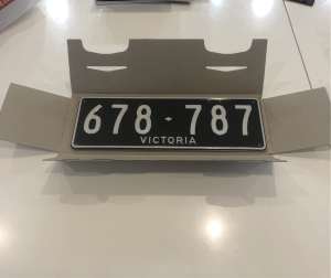 Vic Number Plate 678787