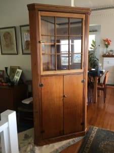 Antique corner cabinet/ cupboard
