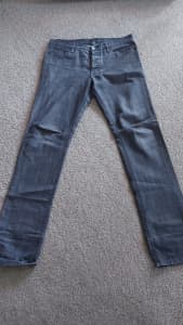 Ksubi mens jeans w32 grey black