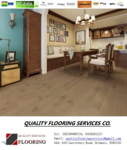 Quality flooring products supply and installation Special