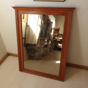 Timber framed mirrors