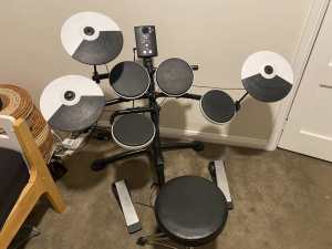 Roland TD1K electronic drums and drumming stool