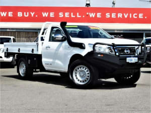 2018 Nissan Navara D23 S3 RX White 6 Speed Manual Cab Chassis