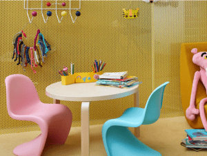 Designer Kids Chairs - Vitra Panton Junior Chairs