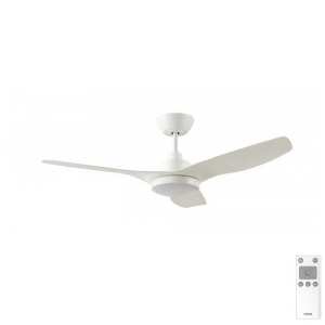 BRAND NEW Ventair DC3 Ceiling Fan w CCT LED Light & Remote - white 48
