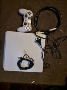 PS4 (1TB) with games.