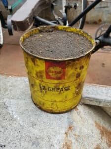 Shell LZ shell grease can