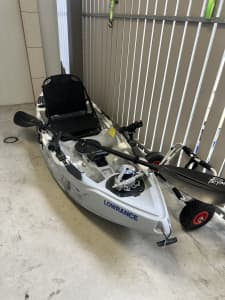 Pryml legend ghost kayak with extras