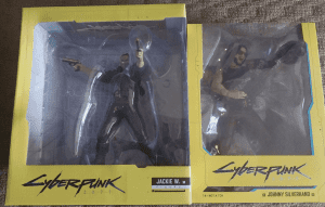 Cyberpunk 2077 Jackie Welles & Johnny Silverhand Figure