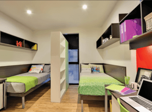 Twin Apartment - Student Accomodation (SCAPE Melbourne Central)